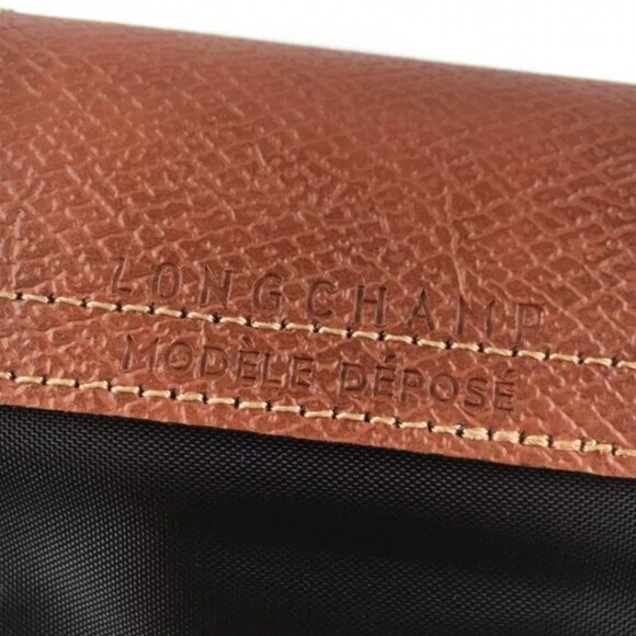 Longchamp Black and Brown Tote Bag - Picture 3 of 8